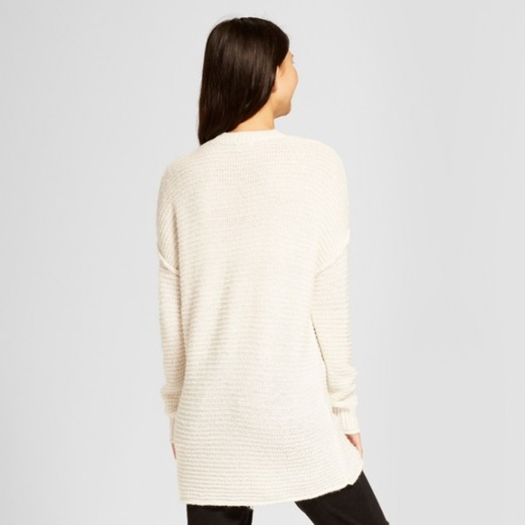 NEW Cream Oversized Choker Neck Sweater Tunic [B8] - Picture 2 of 6